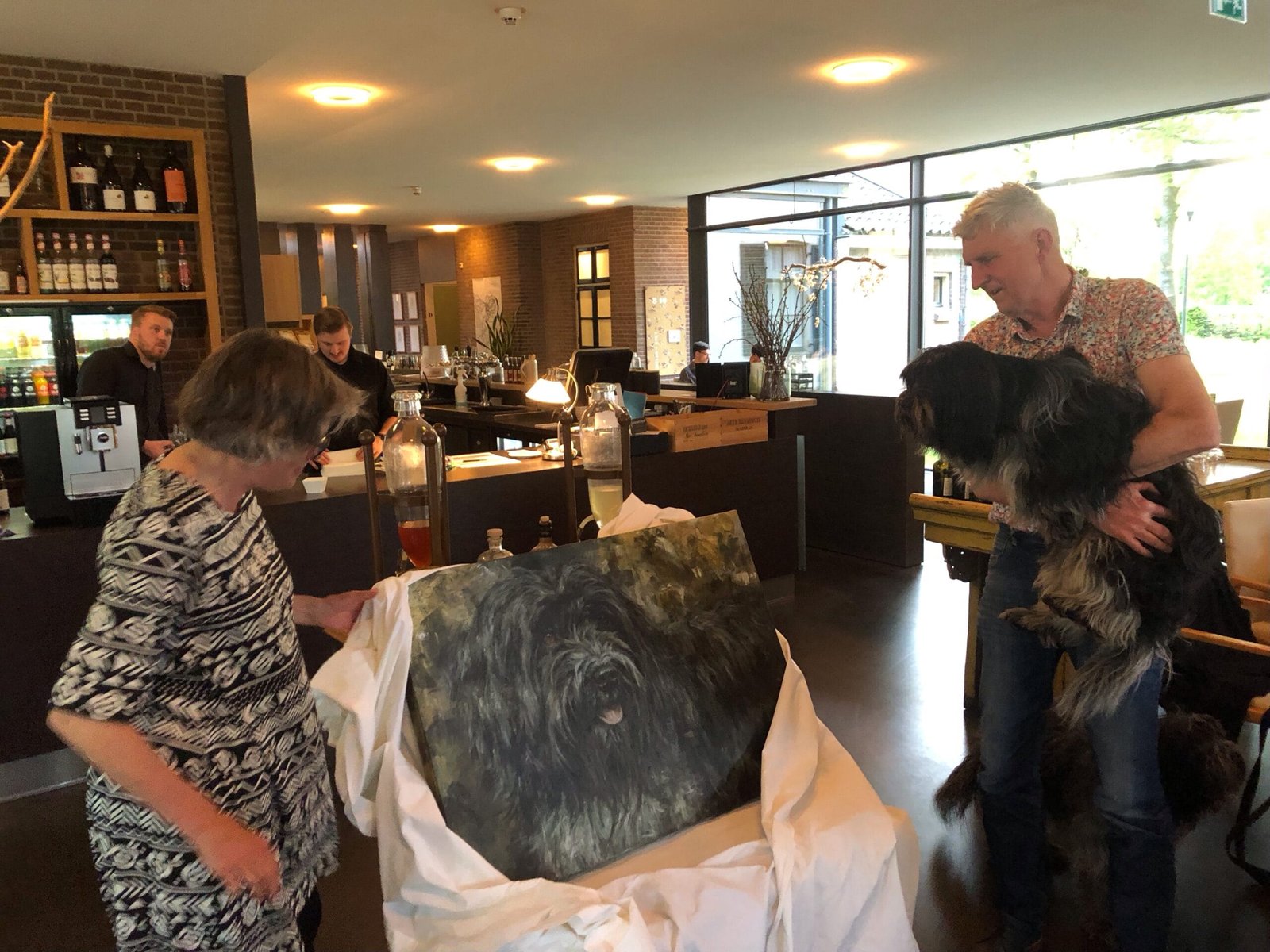 Schilderij in opdracht Joppe